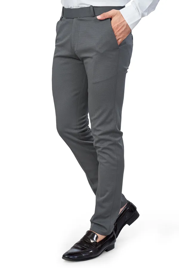Dark_Grey_Textured_Plain_Stylish_&_Comfortable_Bottomwear_Trouser_For_Men