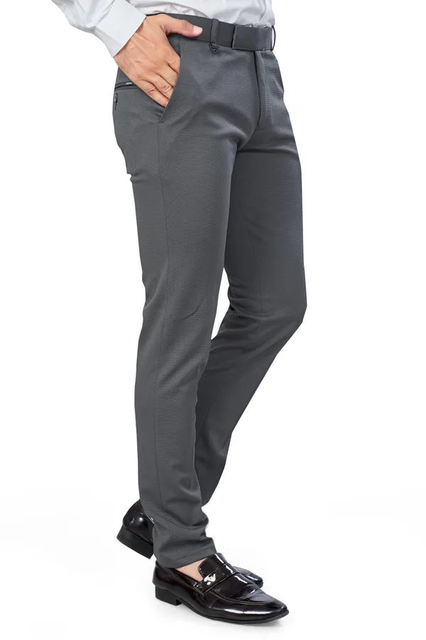 Dark_Grey_Textured_Plain_Stylish_&_Comfortable_Bottomwear_Trouser_For_Men