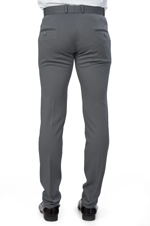 Dark_Grey_Textured_Plain_Stylish_&_Comfortable_Bottomwear_Trouser_For_Men