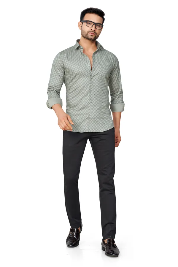Dark_Grey_Printed_Full_Sleeves_Formal_Shirt_For_Men