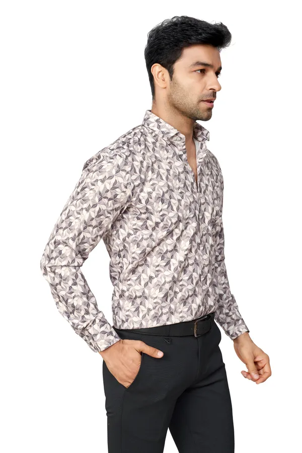 Dark_Grey_Printed_Full_Sleeves_Formal_Shirt_For_Men