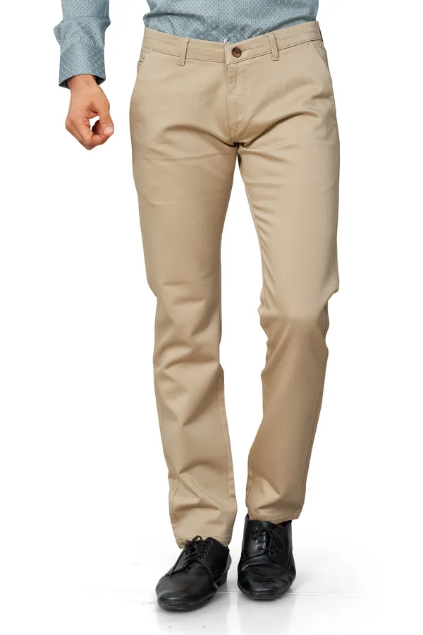 Fawn_Narrow_Fit_Plain_Premium_&_Elegant_Chinos_For_Men