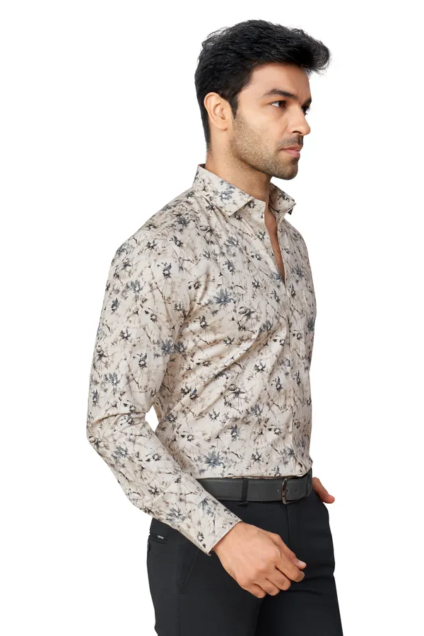 Fawn_Printed_Full_Sleeves_Formal_Shirt_For_Men