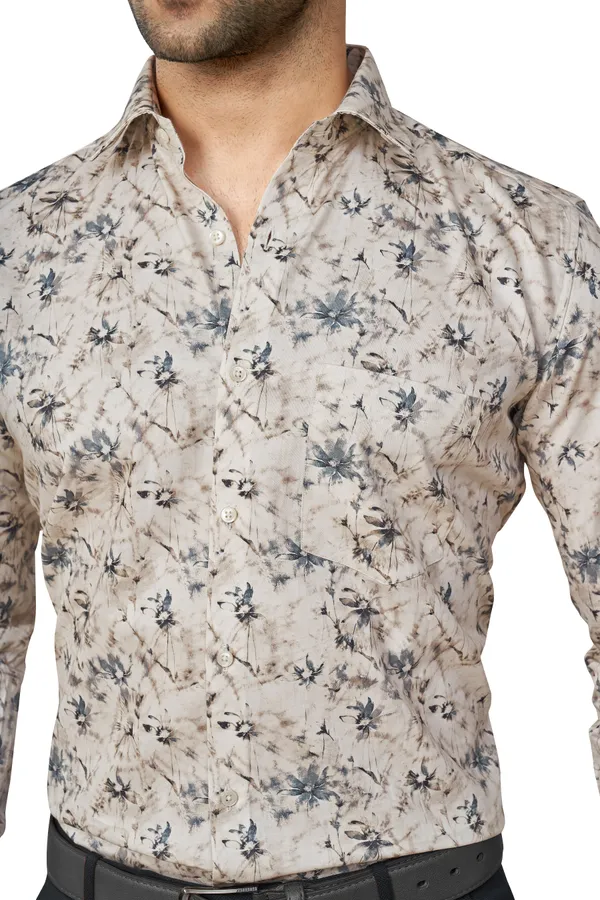 Fawn_Printed_Full_Sleeves_Formal_Shirt_For_Men