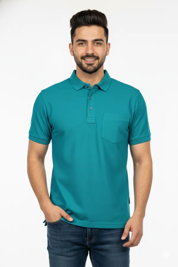 Rust_Green_Half_Sleeves_Sinker_T-Shirt_For_Men