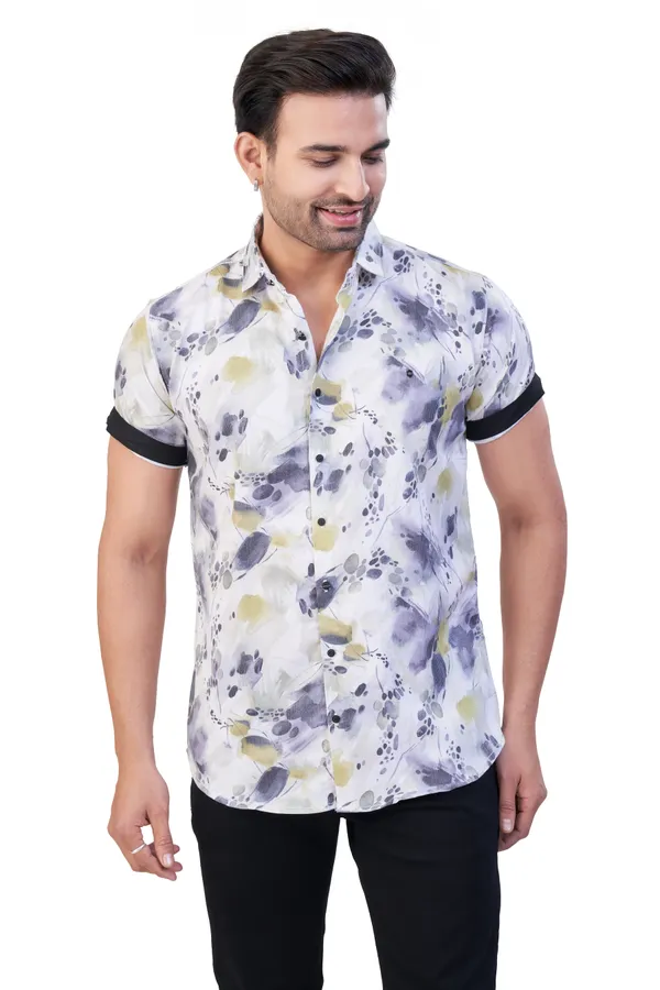 Green_Print_Premium_&_Elegant_Casual_Shirt_For_Men