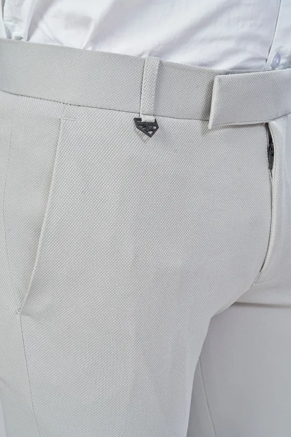 Light_Grey_Textured_Plain_Stylish_&_Comfortable_Bottomwear_Trouser_For_Men