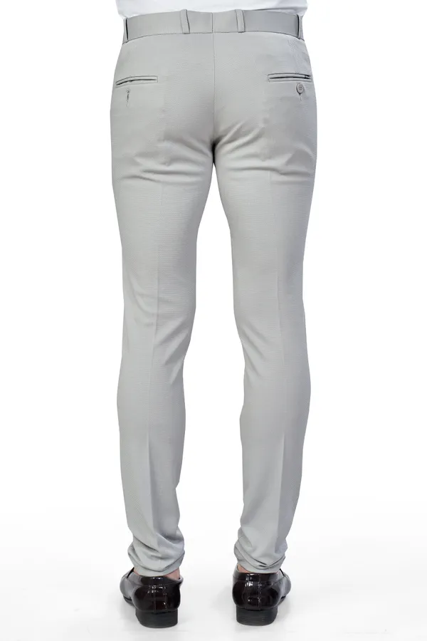 Light_Grey_Textured_Plain_Stylish_&_Comfortable_Bottomwear_Trouser_For_Men