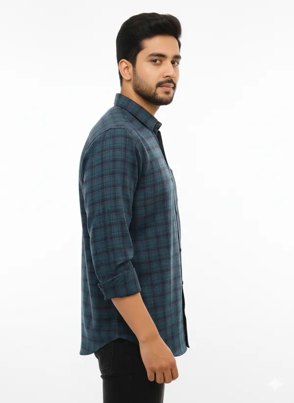 Pastel_Blue_Premium_&_Elegant_Casual_Check_Shirt_For_Men