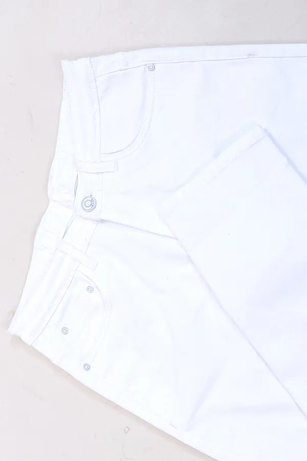 White_Plain_Premium_&_Elegant_Jeans_For_Men
