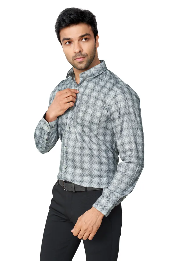 Olive_Printed_Full_Sleeves_Formal_Shirt_For_Men