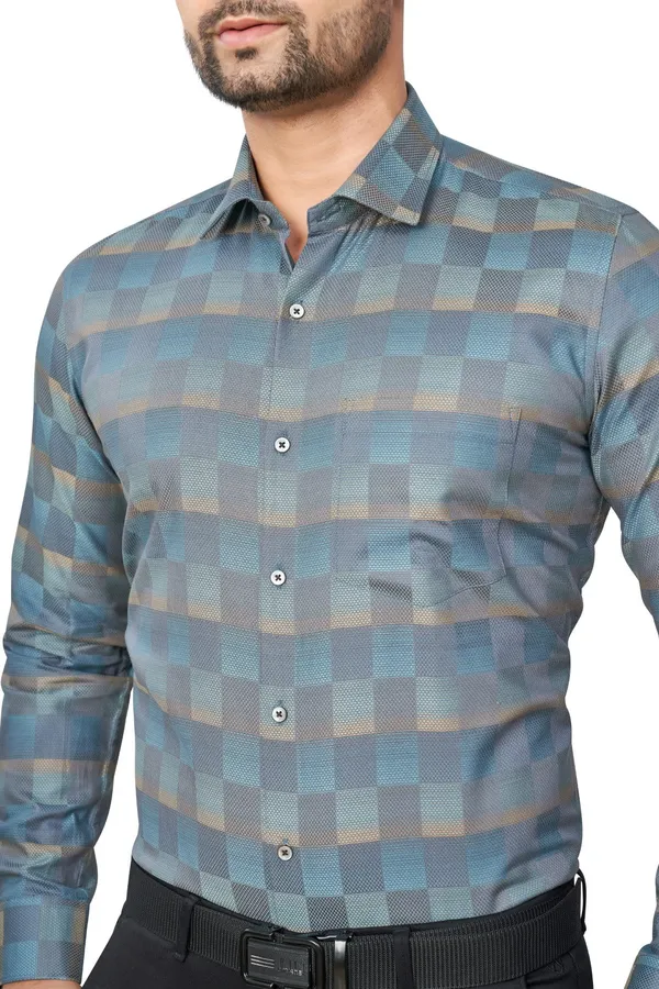 Blue_Checks_Full_Sleeves_Formal_Shirt_For_Men