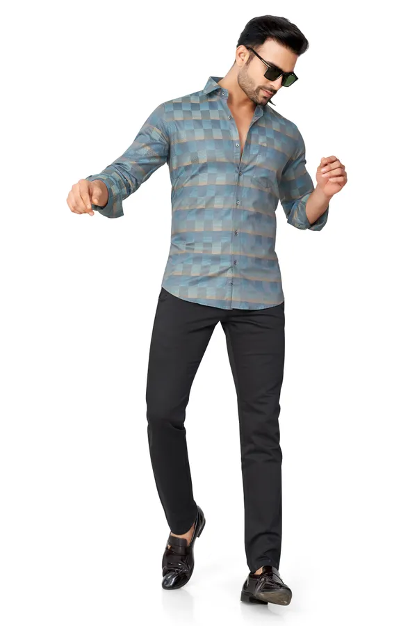 Blue_Checks_Full_Sleeves_Formal_Shirt_For_Men