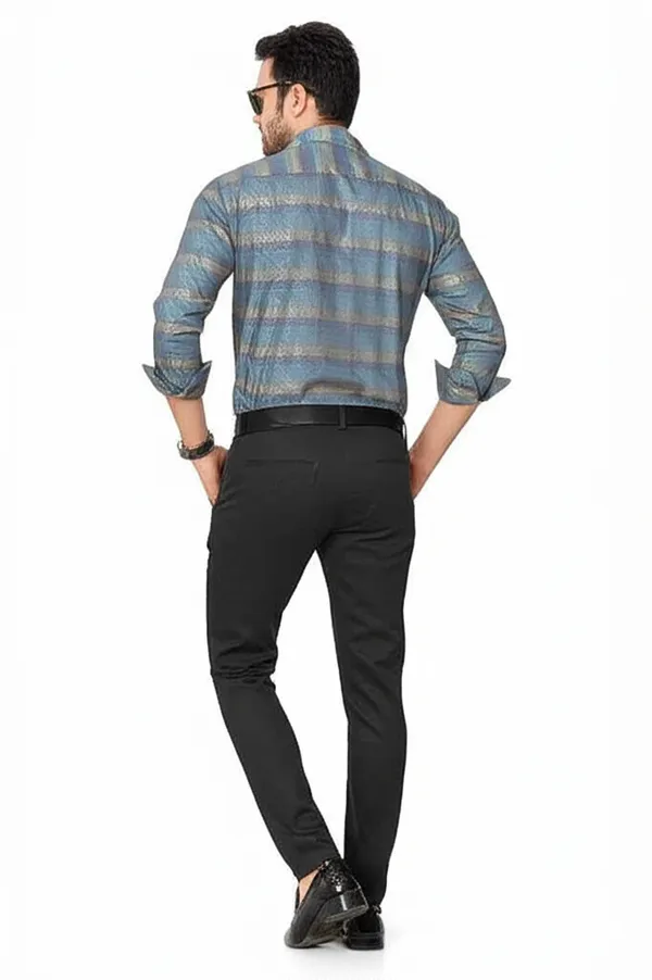 Blue_Checks_Full_Sleeves_Formal_Shirt_For_Men