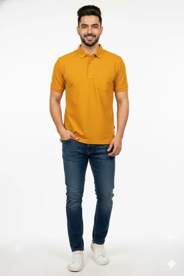 Mustard_Half_Sleeves_Sinker_T-Shirt_For_Men