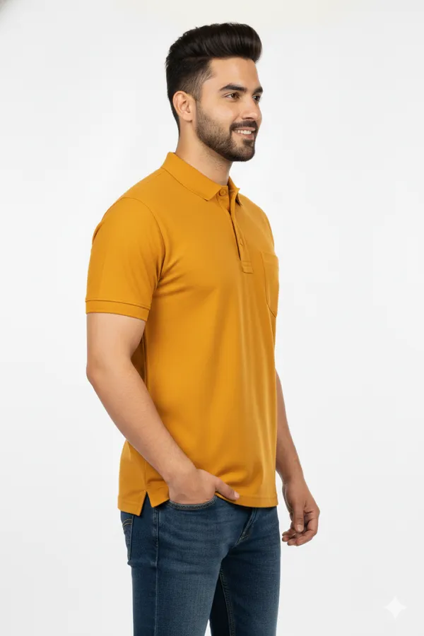 Mustard_Half_Sleeves_Sinker_T-Shirt_For_Men