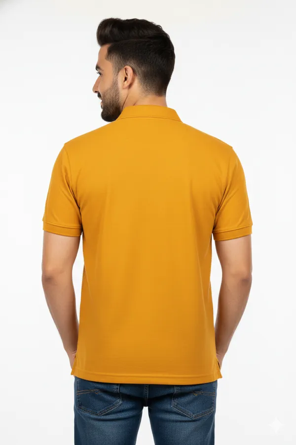 Mustard_Half_Sleeves_Sinker_T-Shirt_For_Men