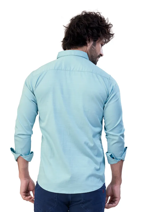 Sky_Blue_Lining_Premium_&_Elegant_Casual_Shirt_For_Men