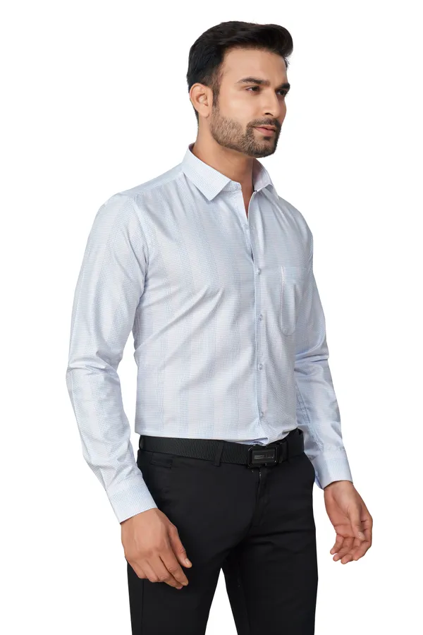 Sky_Blue_Checks_Full_Sleeves_Formal_Shirt_For_Men