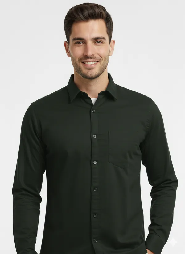 Basic_Grey_Solid_Premium_&_Elegant_Casual_Shirt_For_Men