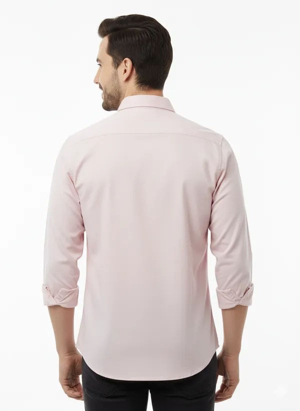 Pink_Solid_Premium_&_Elegant_Casual_Shirt_For_Men