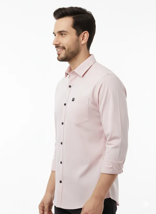 Pink_Solid_Premium_&_Elegant_Casual_Shirt_For_Men