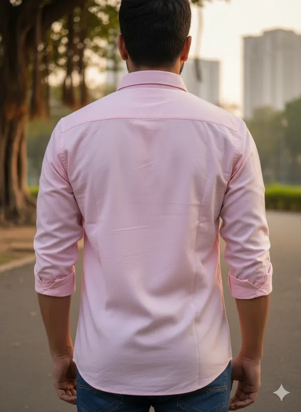 Pink_Solid_Premium_&_Elegant_Casual_Shirt_For_Men
