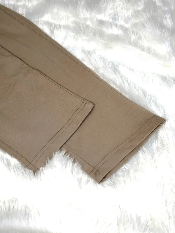 Cream_Solid_Cream_Premium_&_Elegant_Quality_&_Lycra_Trackpants_For_Men