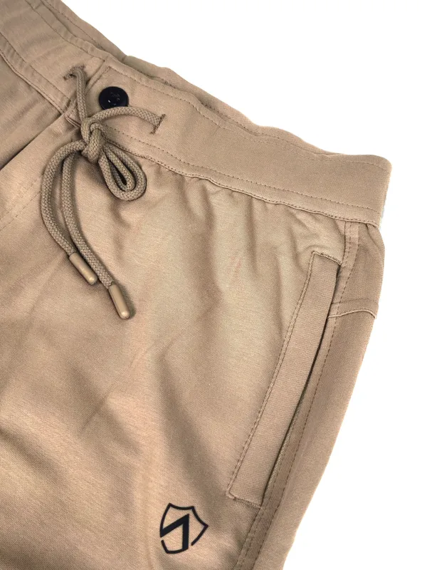 Cream_Solid_Cream_Premium_&_Elegant_Quality_&_Lycra_Trackpants_For_Men