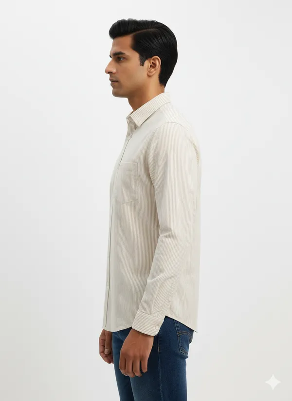 Fawn_Striped_Premium_&_Elegant_Casual_Shirt_For_Men