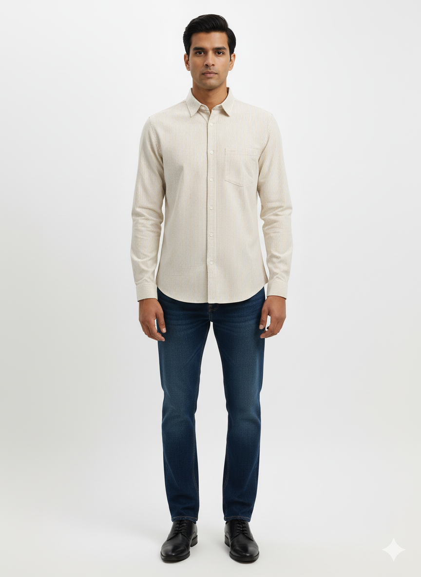 Fawn_Striped_Premium_&_Elegant_Casual_Shirt_For_Men
