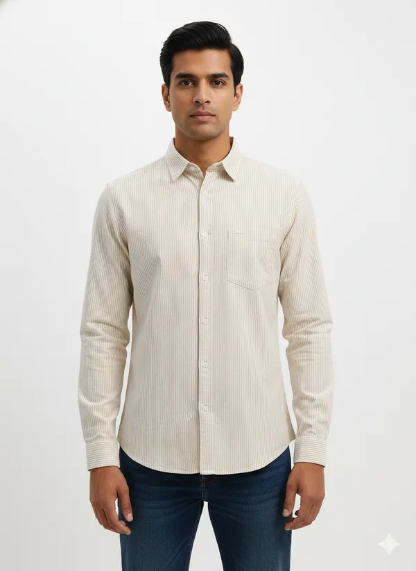 Fawn_Striped_Premium_&_Elegant_Casual_Shirt_For_Men