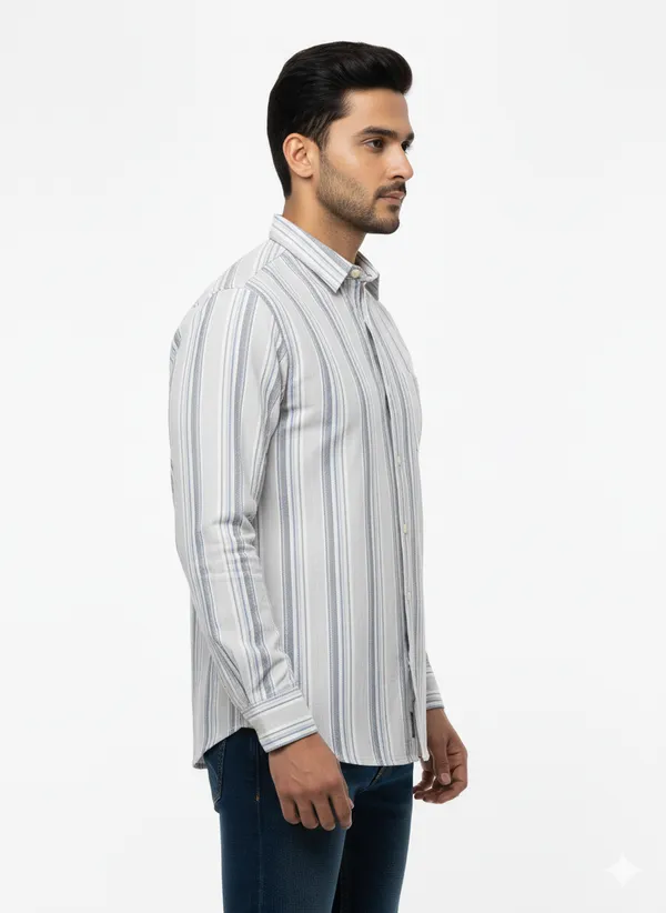 Grey_Striped_Premium_&_Elegant_Casual_Shirt_For_Men