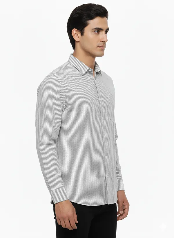 Grey_Striped_Premium_&_Elegant_Casual_Shirt_For_Men