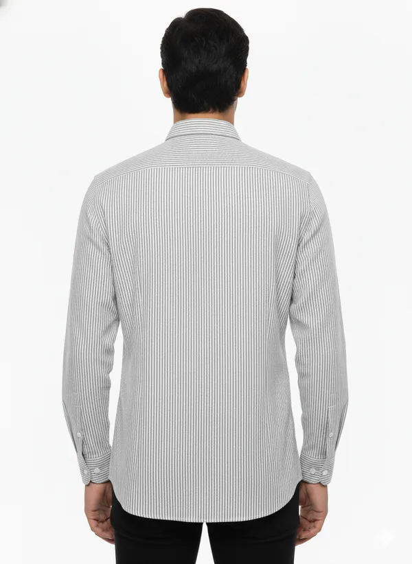 Grey_Striped_Premium_&_Elegant_Casual_Shirt_For_Men