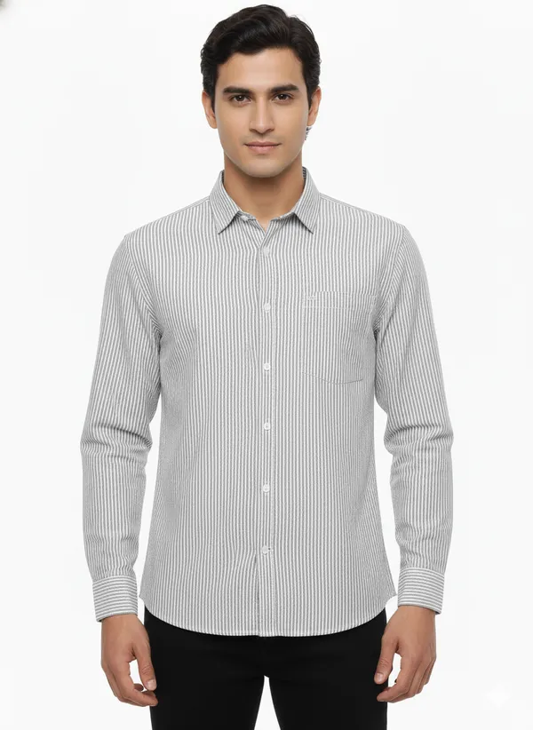 Grey_Striped_Premium_&_Elegant_Casual_Shirt_For_Men