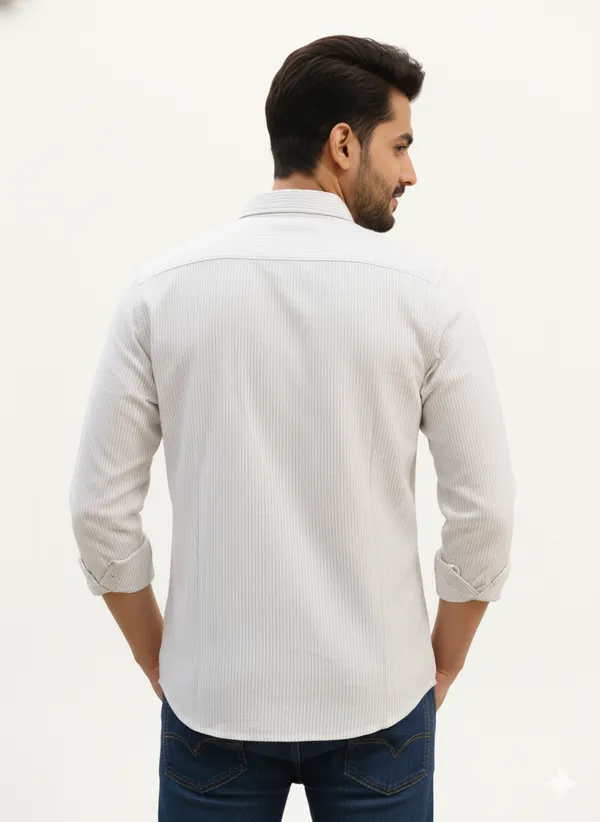 Light_Grey_Striped_Premium_&_Elegant_Casual_Shirt_For_Men
