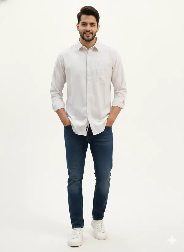 Light_Grey_Striped_Premium_&_Elegant_Casual_Shirt_For_Men
