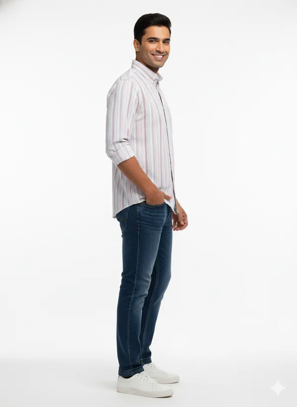 Pink_Striped_Premium_&_Elegant_Casual_Shirt_For_Men