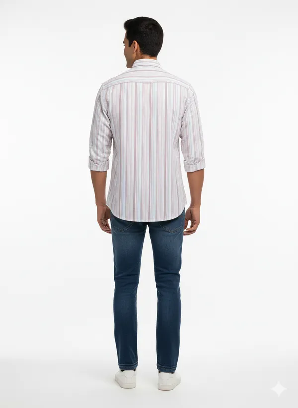 Pink_Striped_Premium_&_Elegant_Casual_Shirt_For_Men