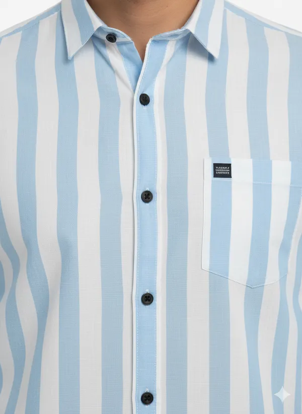 Sky_Blue_Striped_Premium_&_Elegant_Casual_Shirt_For_Men