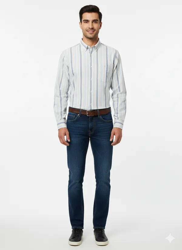 Sky_Blue_Striped_Premium_&_Elegant_Casual_Shirt_For_Men
