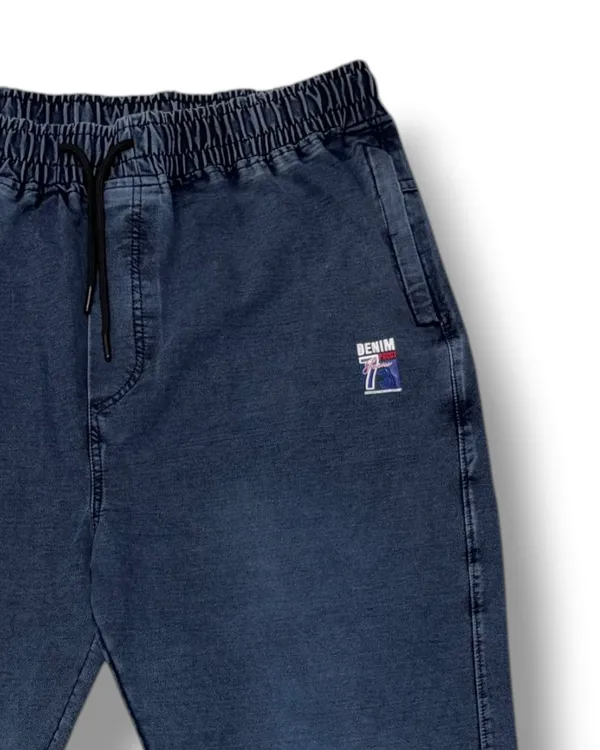 Blue_Stylish_&_Stretchable_Denim_With_Drawstring_Waist_Trackpant_For_Men