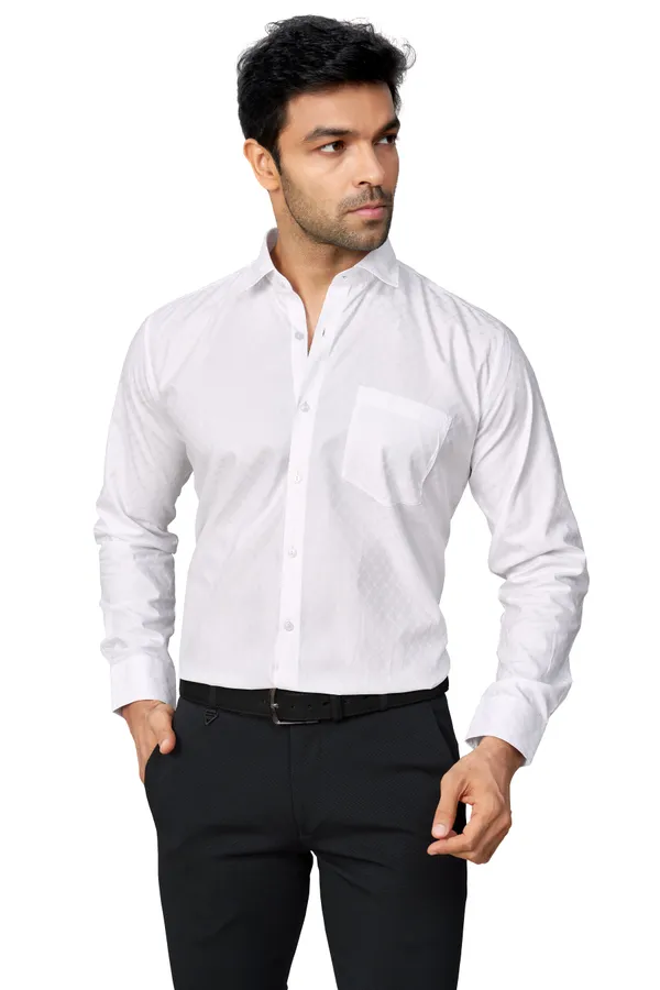 White_Printed_Full_Sleeves_Formal_Shirt_For_Men