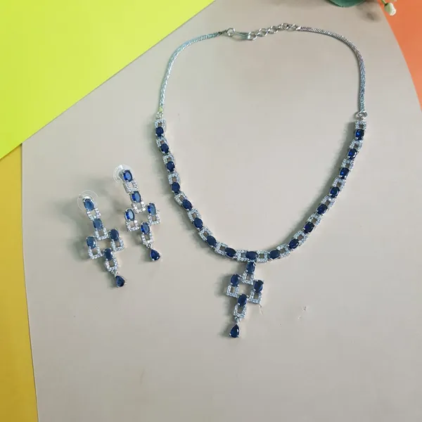 Blue_Elegant_Design_Cubic_AD_Necklace_Set_For_Women