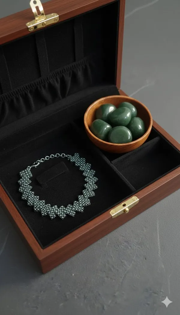Fashion_Black_Silver_Bracelet