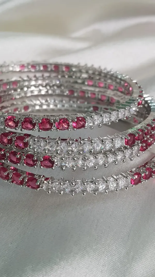Silver_Pink_Bangles