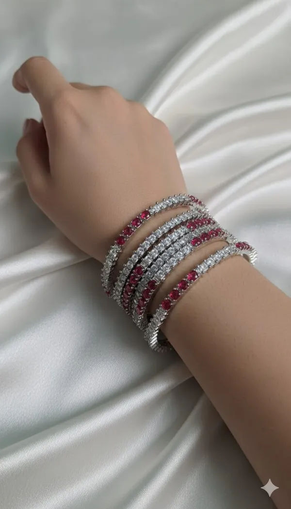 Silver_Pink_Bangles