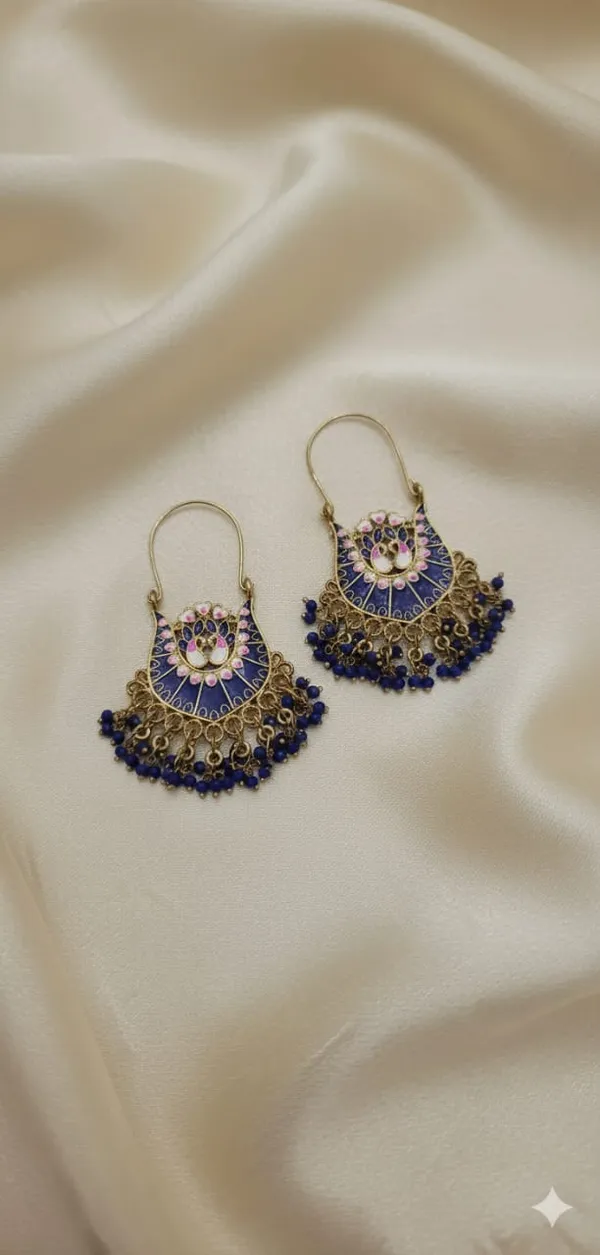 Meenakari_Blue_Earing