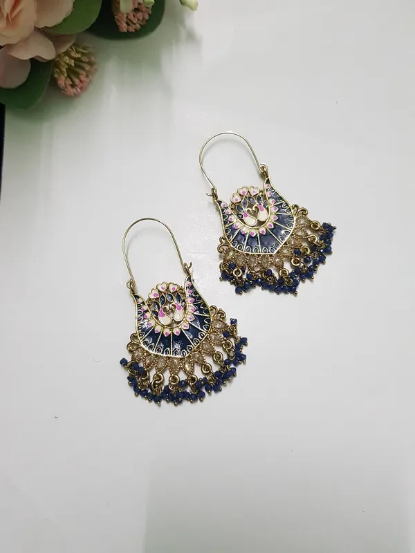 Meenakari_Blue_Earing